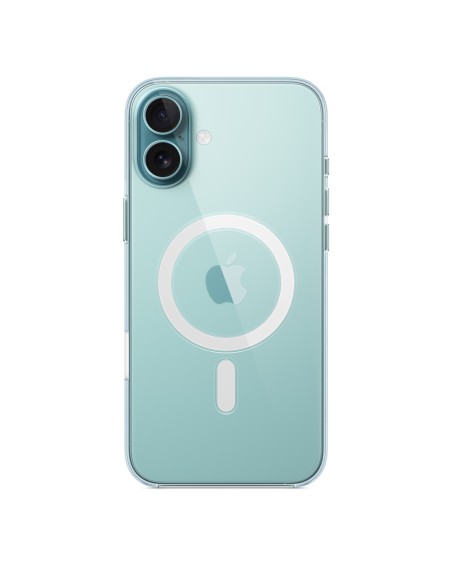 Apple Clear Case con MagSafe per iPhone 16 Plus Trasparente (MA7D4ZM/A)