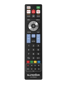 Superior Electronics Telecomando di Ricambio Black SUPTRB009 per TV Sony (Smart)