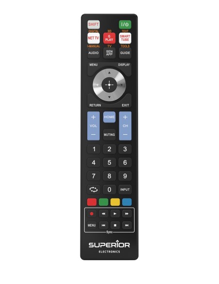 Superior Electronics Telecomando di Ricambio Black SUPTRB009 per TV Sony (Smart)