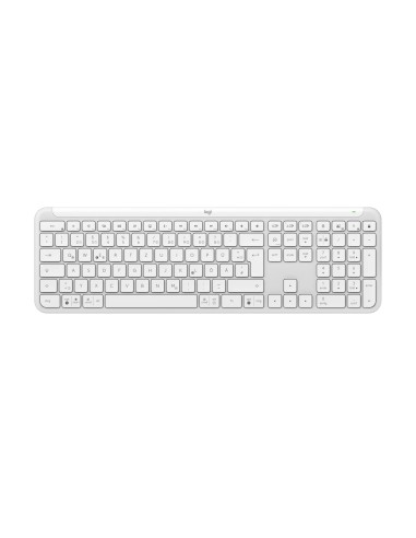 Logitech Signature Slim K950 Tastiera Wireless QWERTZ - White