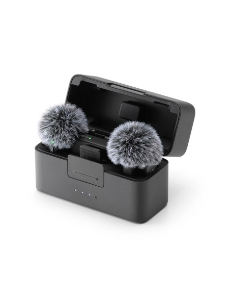 DJI Mic Mini (2 TX + 1 RX + custodia di ricarica) - Microfono wireless Black