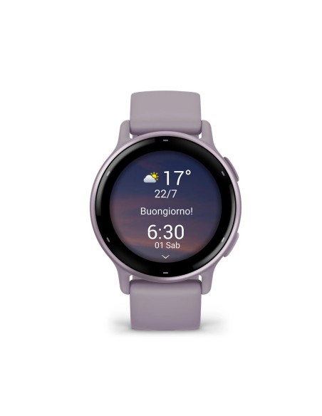 Garmin Vivoactive 5 Smartwatch GPS 42 mm Orchid / Orchid Metallic (010-02862-13)