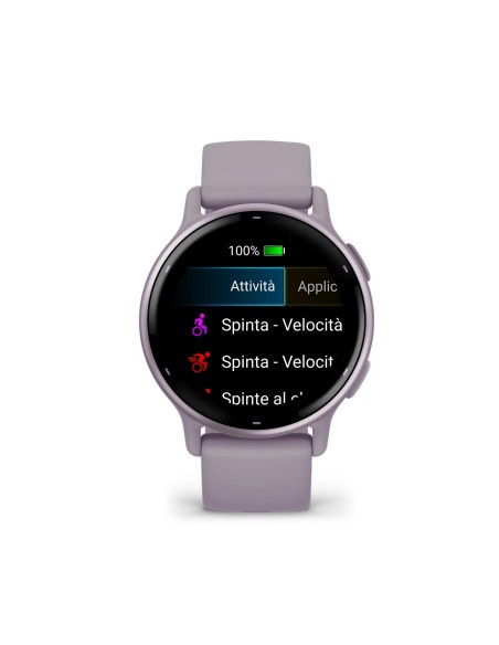 Garmin Vivoactive 5 Smartwatch GPS 42 mm Orchid / Orchid Metallic (010-02862-13)