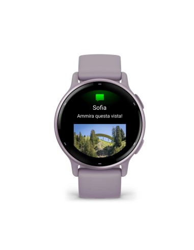 Garmin Vivoactive 5 Smartwatch GPS 42 mm Orchid / Orchid Metallic (010-02862-13)