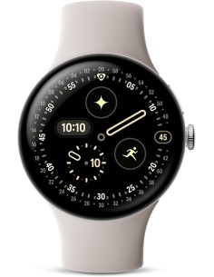 Google Pixel Watch 4 LTE 45mm Polished Silver / Porcelain (GA10844-EU) 2