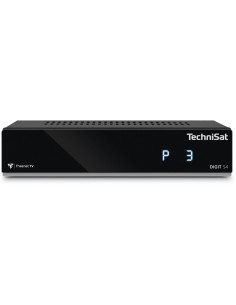 TechniSat DIGIT S4 Ricevitore satellitare HD DVB-S2 con freenet TV 12 mesi - Black
