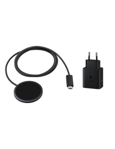 Samsung Magnet Wireless Charger Qi2 25W con alimentatore 45W EP-P2900TB - Dark Gray
