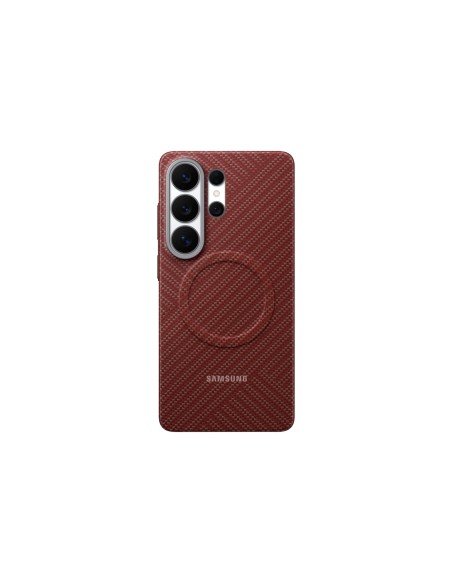 Samsung Carbon Magnet Case per Galaxy S26 Ultra Rosso (EF-KS948SR)