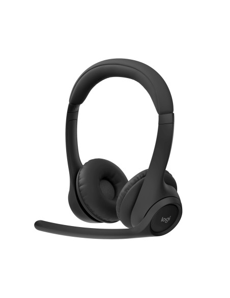 Logitech Zone 300 Cuffie Wireless Bluetooth con Microfono a Cancellazione di Rumore Black - 981-001407