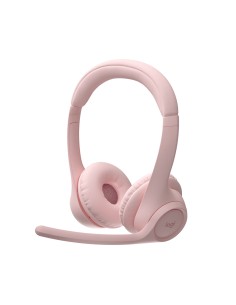 Logitech Zone 300 Cuffie Wireless Bluetooth con Microfono a Cancellazione di Rumore Rosa - 981-001412