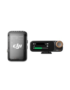DJI Mic 2 (1 trasmettitore + 1 ricevitore) Shadow Black