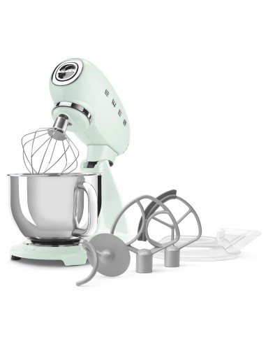 Smeg Impastatrice Planetaria 50's Style Full Color Verde Pastello (SMF05PGEU)