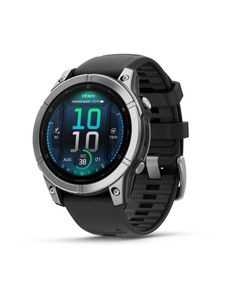 Garmin Fenix E Smartwatch 47 mm Acciaio Inossidabile / Nero