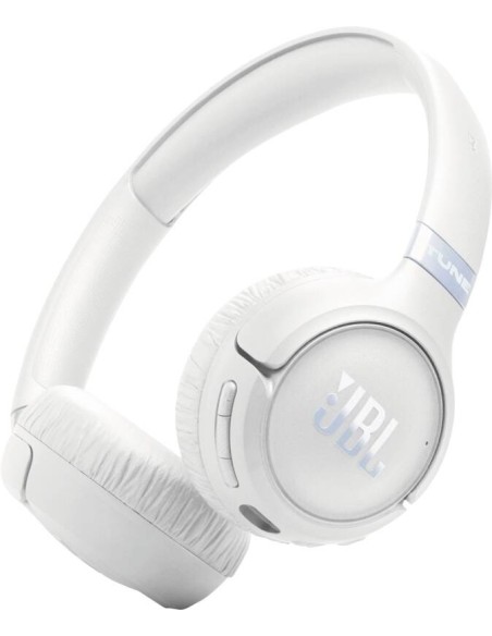 JBL Tune 680NC Cuffie Bluetooth On-Ear con Cancellazione del Rumore Bianche