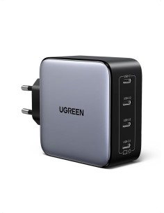 UGREEN Caricatore da Parete GaN 100W 4 porte USB-C - Nero