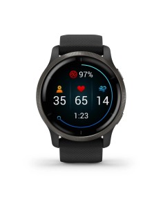 Garmin Venu 2 Smartwatch GPS Fitness 45mm - Black/Slate Grey 2