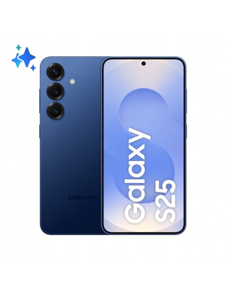 Samsung Galaxy S25 Smartphone AI, Display 6.2'' FHD+ Dynamic AMOLED 2X, Fotocamera 50MP, RAM 12GB, 128GB, 4.000 mAh, Navy