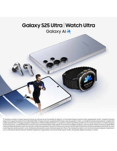 Samsung Galaxy S25 Ultra Smartphone AI, Display 6.9'' QHD+ Dynamic AMOLED 2X, Fotocamera 200MP, RAM 12GB, 256GB, 5.000 mAh,
