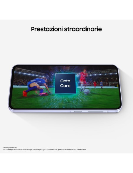 Samsung Galaxy A36 5G, Smartphone con Funzioni intelligenti, Display Super AMOLED 6.7”, 6GB RAM, 128GB, Camera 50MP, Batteria