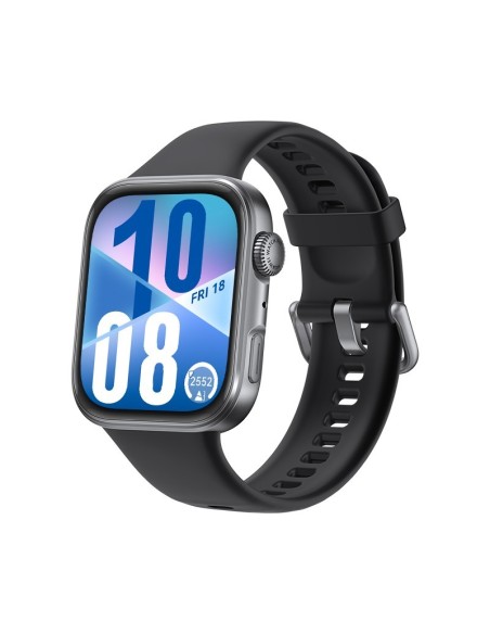 Huawei WATCH FIT 4, cassa in alluminio e cinturino nero. Fino a 10 giorni di autonomia e compatibile con iOS e Android