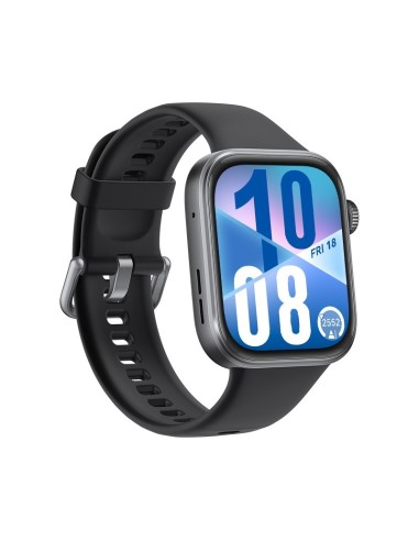 Huawei WATCH FIT 4, cassa in alluminio e cinturino nero. Fino a 10 giorni di autonomia e compatibile con iOS e Android