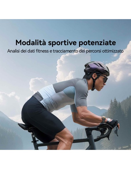 Huawei WATCH FIT 4, cassa in alluminio e cinturino nero. Fino a 10 giorni di autonomia e compatibile con iOS e Android