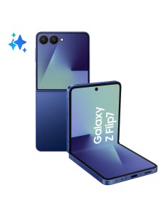 Samsung Galaxy Z Flip7 Smartphone AI, RAM 12GB, 512GB, Display 4,1" Super AMOLED 6,9" Dynamic AMOLED 2X, Fotocamera 50MP, Blue