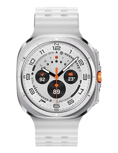 Samsung Galaxy Watch Ultra 3,81 cm (1.5") AMOLED 47 mm Digitale 480 x 480 Pixel Touch screen 4G Titanio, Bianco Wi-Fi GPS